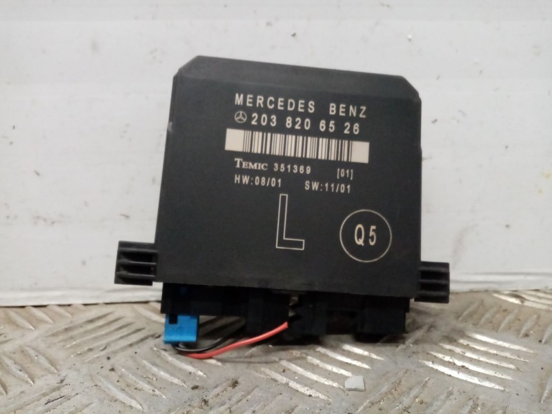 Recambio de modulo electronico para mercedes clase c (w203) berlina referencia OEM IAM 2038206526 351369 