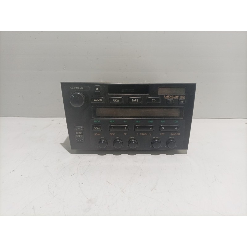 Recambio de sistema audio / radio cd para toyota lexus gs 300 (jzs147) referencia OEM IAM 861203A340  KEXM9036ZT