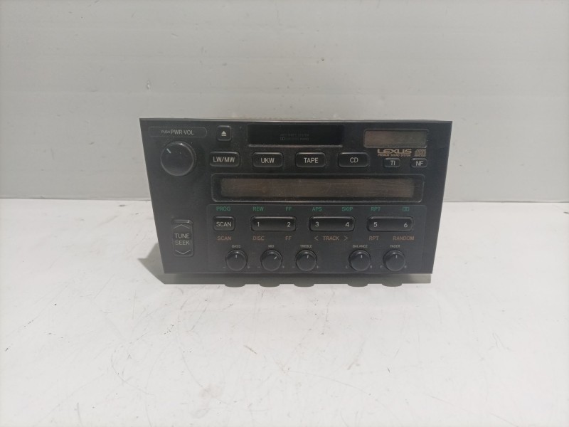 Recambio de sistema audio / radio cd para toyota lexus gs 300 (jzs147) referencia OEM IAM 861203A340  KEXM9036ZT