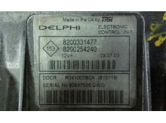 Recambio de centralita motor uce para renault clio ii fase ii (b/cb0) expression   |   06.01 - 12.03 | 2001 - 2003 | 65 cv / 48  2