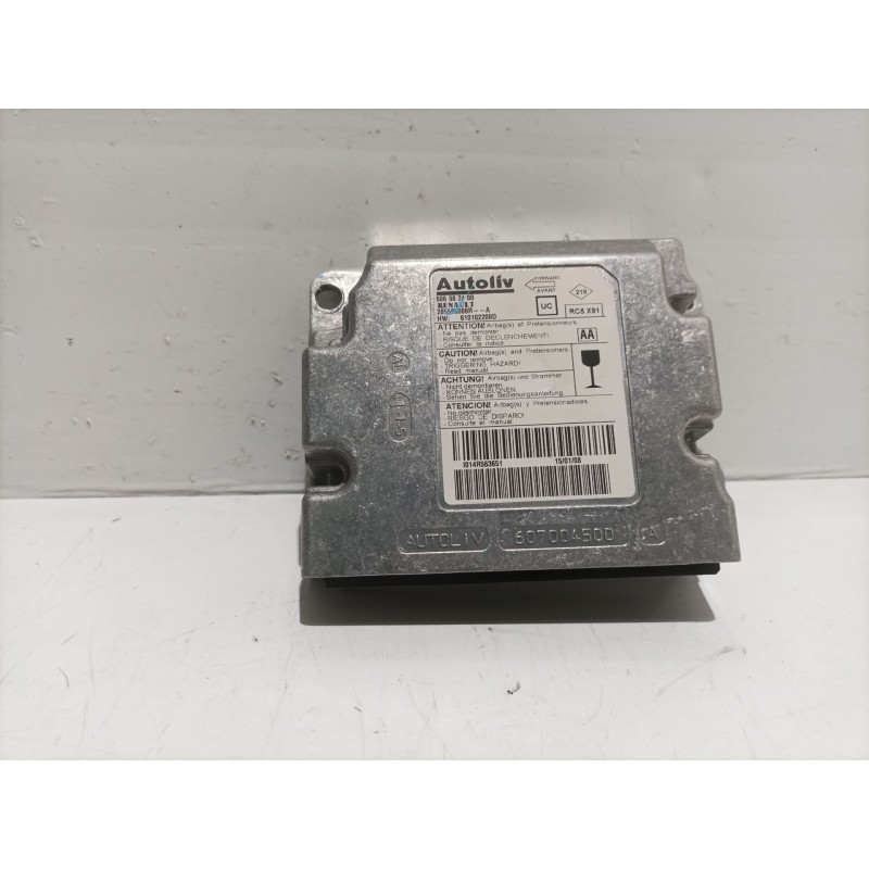 Recambio de centralita airbag para renault laguna iii referencia OEM IAM 606982400 607004500 610102200d