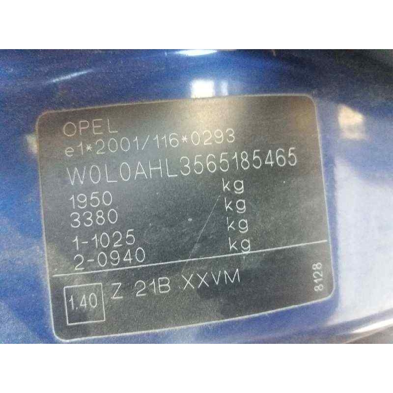 opel astra h ber. 1.7 16v cdti   |   0.06 - ... | 2006 | 101 cv / 74 kw del año 2006