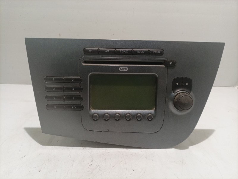 Recambio de sistema audio / radio cd para seat leon (1p1) referencia OEM IAM 1P1035186B  