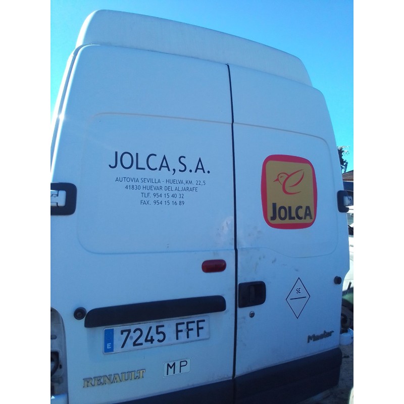 renault master ii phase 2 caja cerrada del año 2003