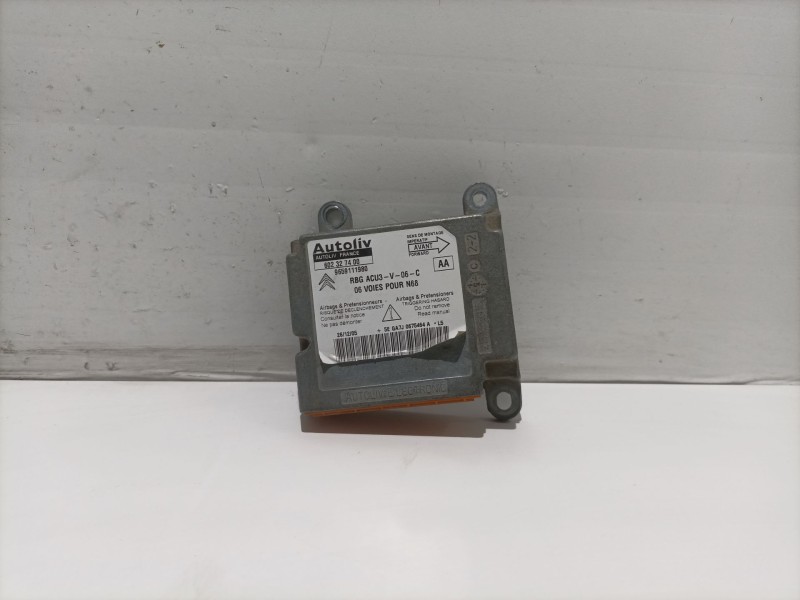 Recambio de centralita airbag para citroen xsara picasso 1.6 16v hdi referencia OEM IAM 9659111980  