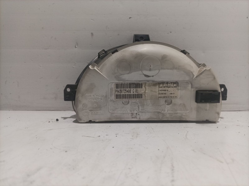 Recambio de cuadro instrumentos para citroen c2 referencia OEM IAM 9650735480G  