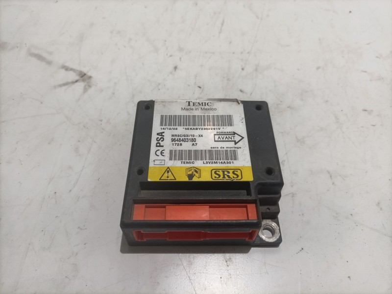 Recambio de centralita airbag para citroen c5 berlina referencia OEM IAM 9648403180  