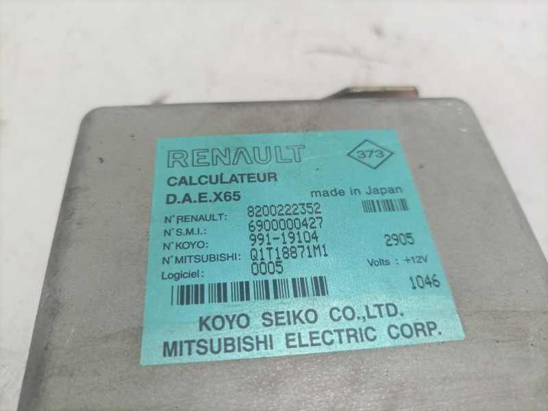 Recambio de modulo electronico para renault clio ii fase ii (b/cb0) referencia OEM IAM 8200222352  