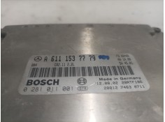 Recambio de centralita motor uce para mercedes clase c (w203) berlina referencia OEM IAM A6111537779 0281011001 BOSCH 2