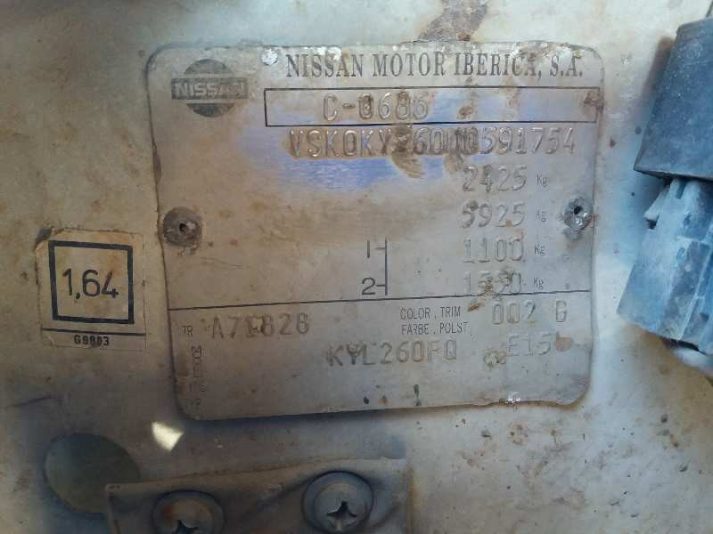 nissan patrol (cy260)    |   ... | 0 | 69kw 93cv del año 30/05/1996