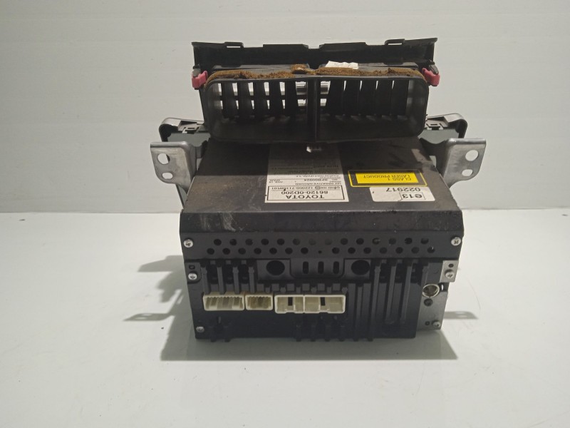 Recambio de sistema audio / radio cd para toyota yaris (ksp9/scp9/nlp9) referencia OEM IAM 861200D200  