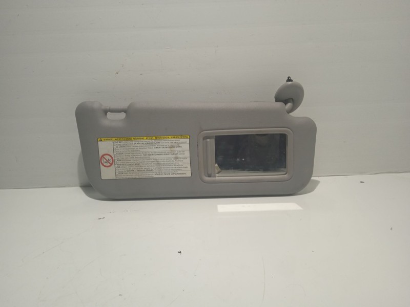 Recambio de parasol derecho para toyota yaris (ksp9/scp9/nlp9) referencia OEM IAM 743100D270B0  