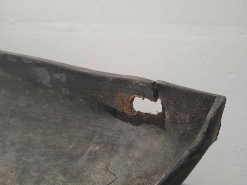 Recambio de aletin trasero izquierdo para land rover defender (ld) 2.5 tdi referencia OEM IAM ALO710010  