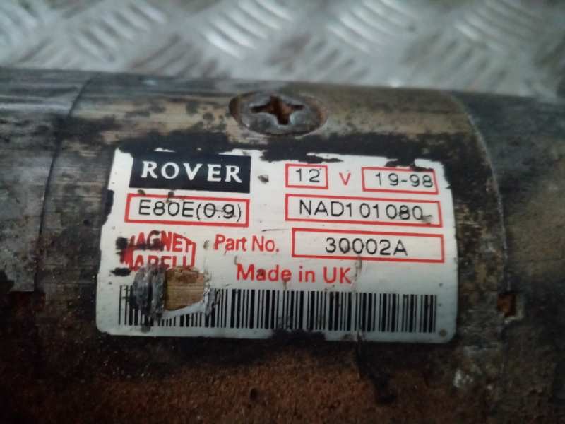 Recambio de motor arranque para mg rover serie 200 (rf) 216 si (5-ptas.)   |   05.96 - 12.99 | 1996 - 1999 | 112 cv / 82 kw refe Recambio de motor arranque para mg rover serie 200 (rf) 216 si (5-ptas.)   |   05.96 - 12.99 | 1996 - 1999 | 112 cv / 82 kw refe