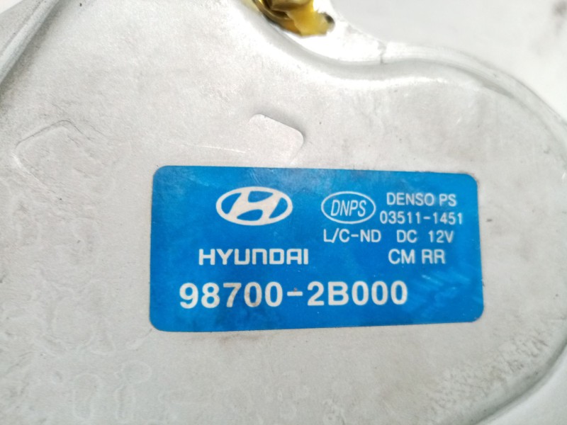 Recambio de motor limpia trasero para hyundai santa fe cm referencia OEM IAM 987002B000 035111451 