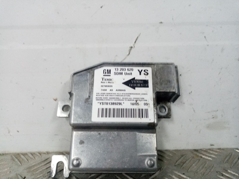 Recambio de centralita airbag para opel meriva referencia OEM IAM   
