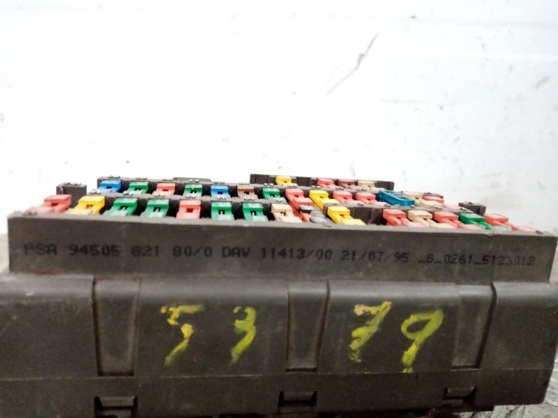 Recambio de caja reles / fusibles para peugeot 406 berlina (s1/s2) referencia OEM IAM 0  