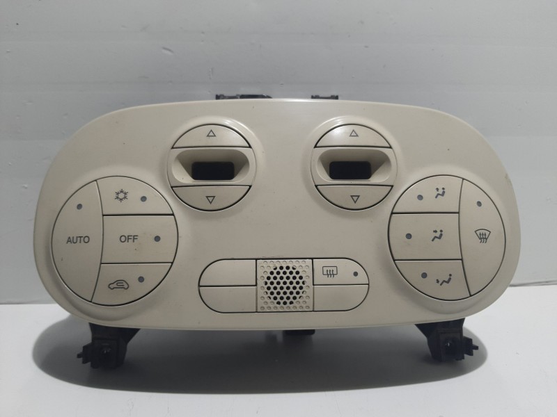 Recambio de mando climatizador para fiat nuova 500 lounge referencia OEM IAM 735491193  