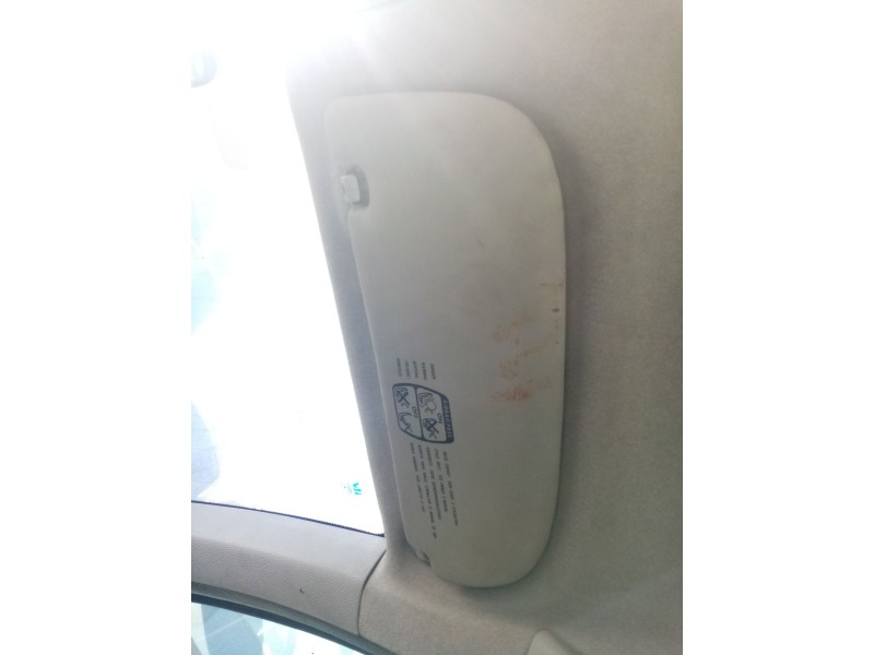 Recambio de parasol derecho para peugeot 206 1.4 hdi eco 70 fastback (2a/c) referencia OEM IAM 0  