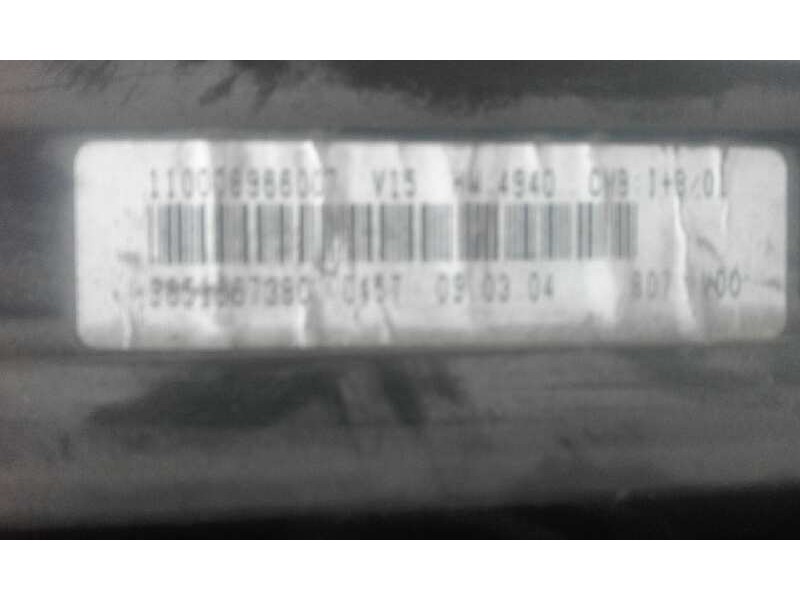 Recambio de cuadro instrumentos para citroen xsara picasso 2.0 hdi exclusive   |   09.01 - 12.05 | 2001 - 2005 | 90 cv / 66 kw r