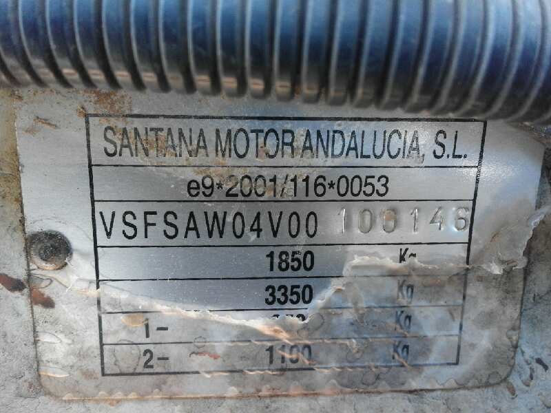 land rover santana 350    |   ... | 0 | 87 cv / 64 kw del año 22/08/2005