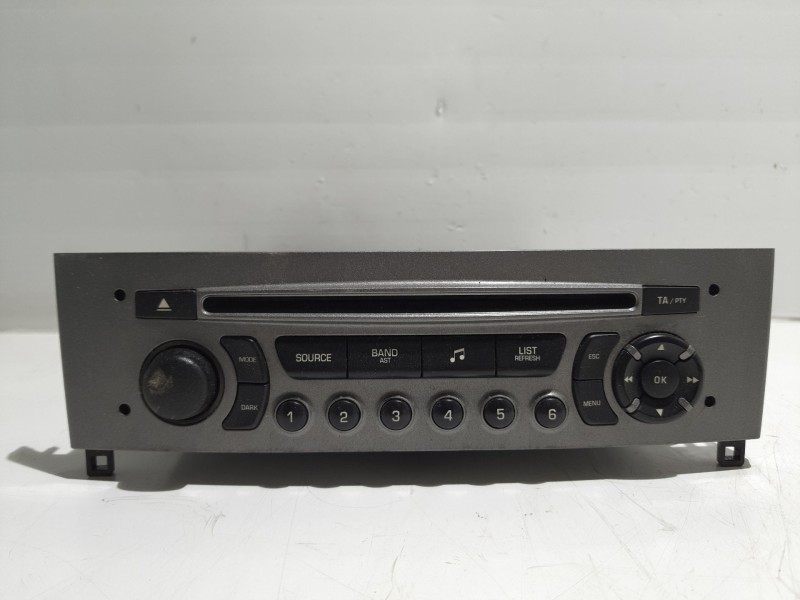 Recambio de sistema audio / radio cd para peugeot 308 referencia OEM IAM 96650205XH A2C53287223 