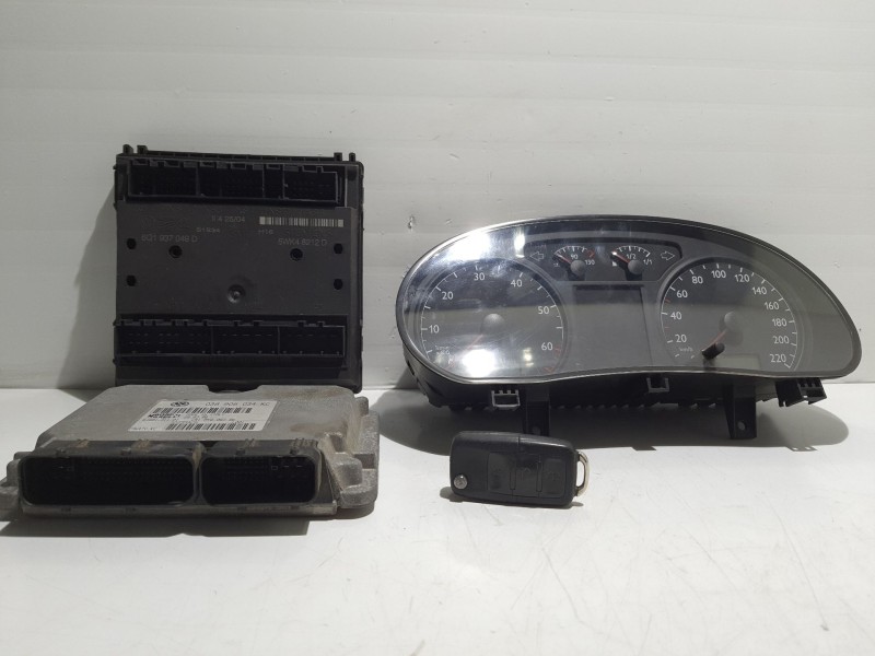 Recambio de kit inmovilizador para volkswagen polo (9n1) referencia OEM IAM 036906034KC 6Q1937049D 6160131101