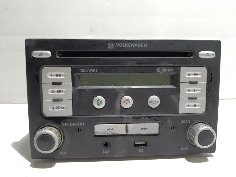 Recambio de sistema audio / radio cd para volkswagen polo (9n1) referencia OEM IAM 000051218B  