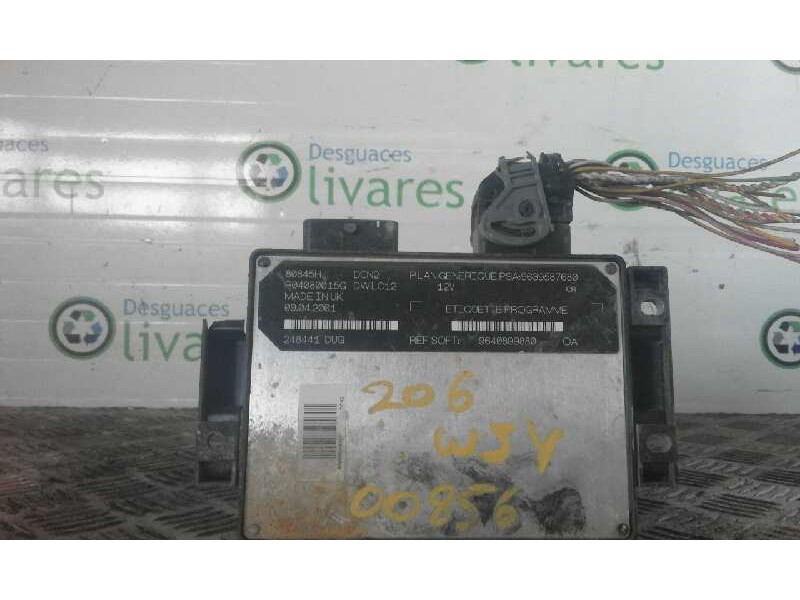 Recambio de centralita motor uce para peugeot 206 berlina x-line   |   10.02 - 12.03 | 2002 - 2003 | 69 cv / 51 kw referencia OE