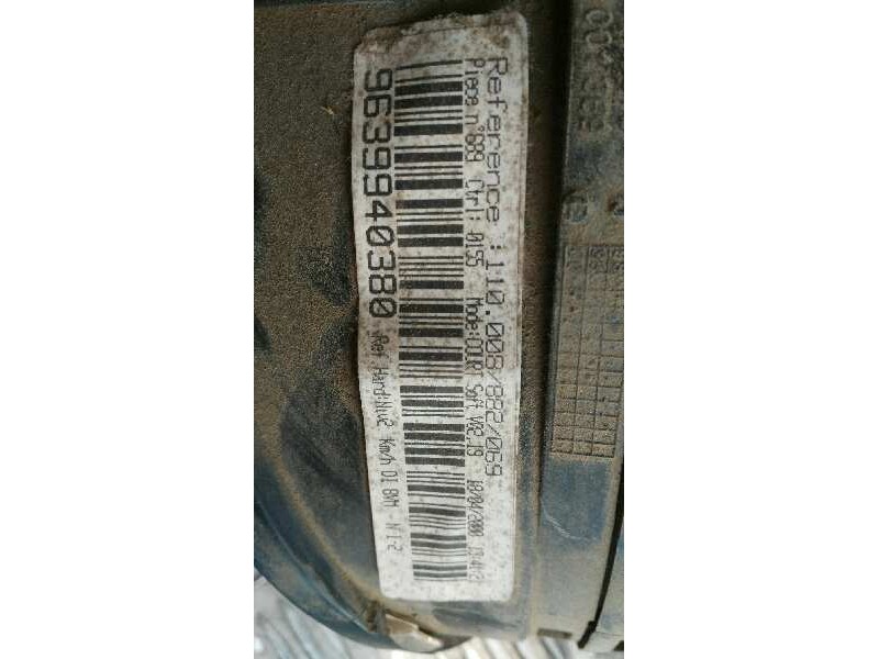 Recambio de cuadro instrumentos para peugeot 406 berlina (s1/s2)    |   ... | 0 - 2005 referencia OEM IAM 9639940380  