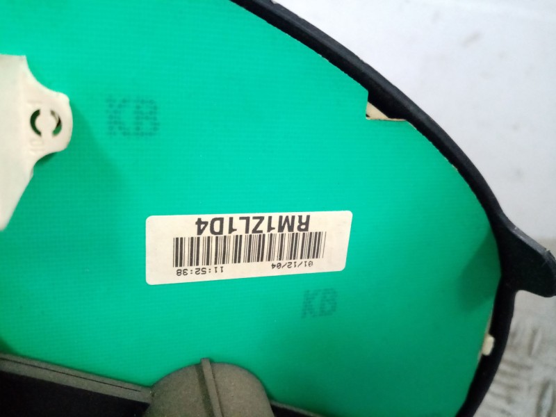 Recambio de cuadro instrumentos para peugeot 206 berlina referencia OEM IAM 9656696580  