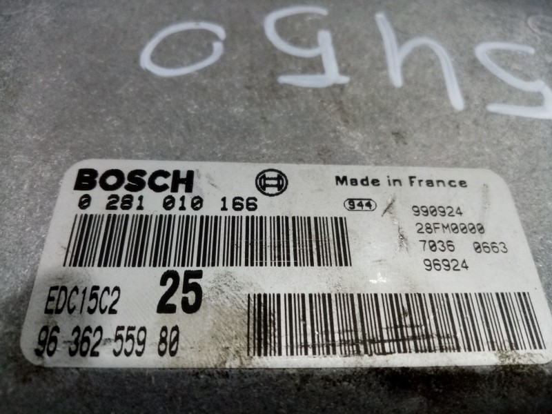 Recambio de centralita inmovilizador para peugeot 406 break (s1/s2) referencia OEM IAM   