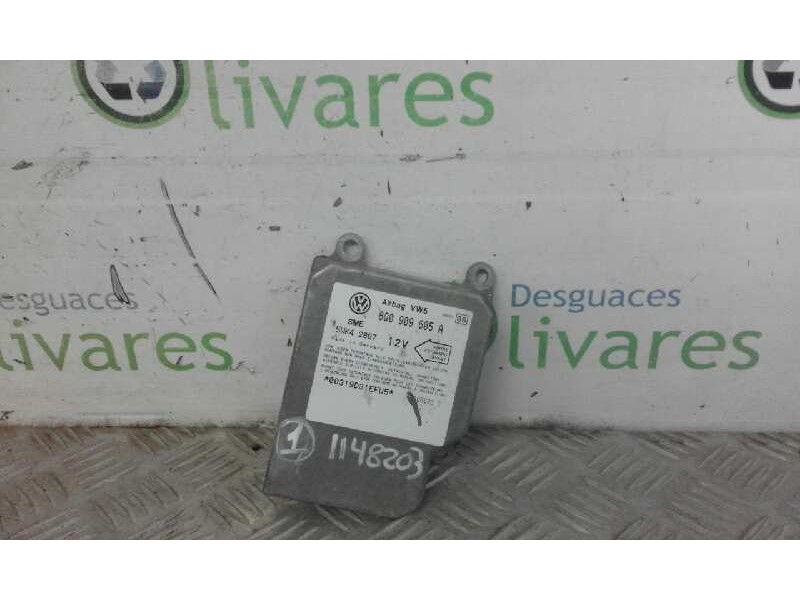 Recambio de centralita airbag para seat leon (1m1)    |   0.99 - 0.06 | 1999 - 2006 referencia OEM IAM 5WK42867 6Q0909605A 