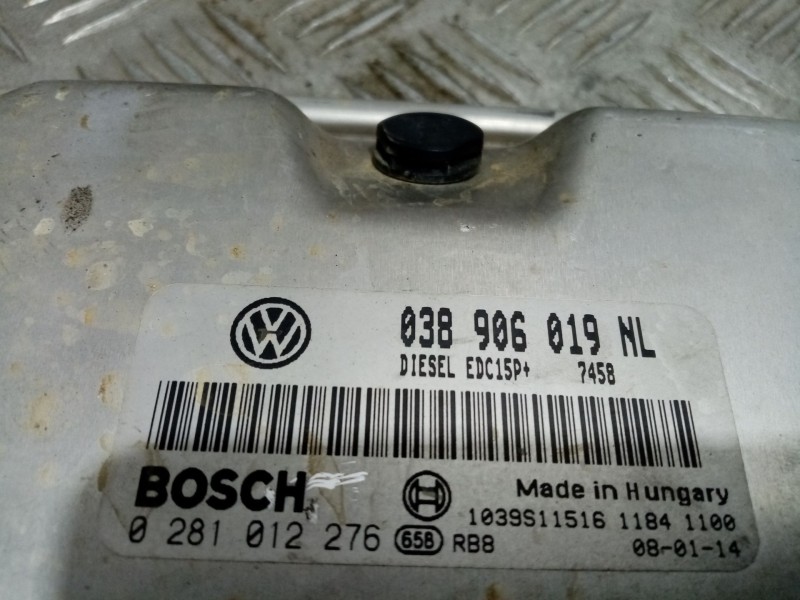 Recambio de centralita motor uce para seat ibiza (6l1) 1.2 referencia OEM IAM 5WP4019607  