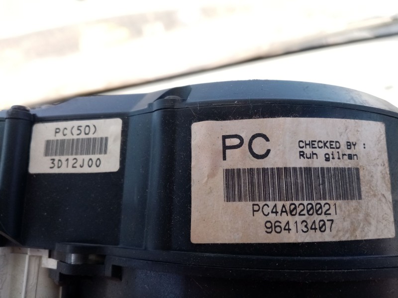 Recambio de cuadro instrumentos para daewoo kalos referencia OEM IAM CP4A020021 96413407 