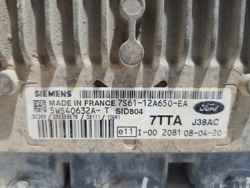 Recambio de centralita motor uce para ford fiesta (cbk) referencia OEM IAM 5WS40632A  