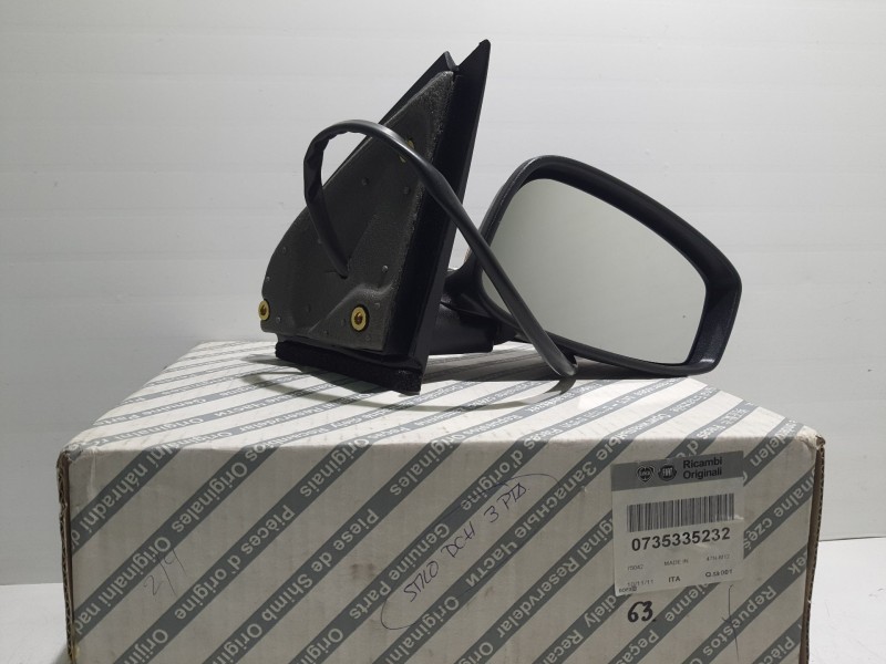 Recambio de cristal retrovisor derecho para fiat stilo (192) 1.4 referencia OEM IAM 0735335232  