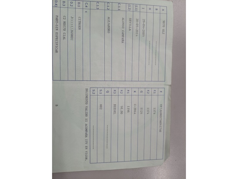 citroen c2 del año 2009