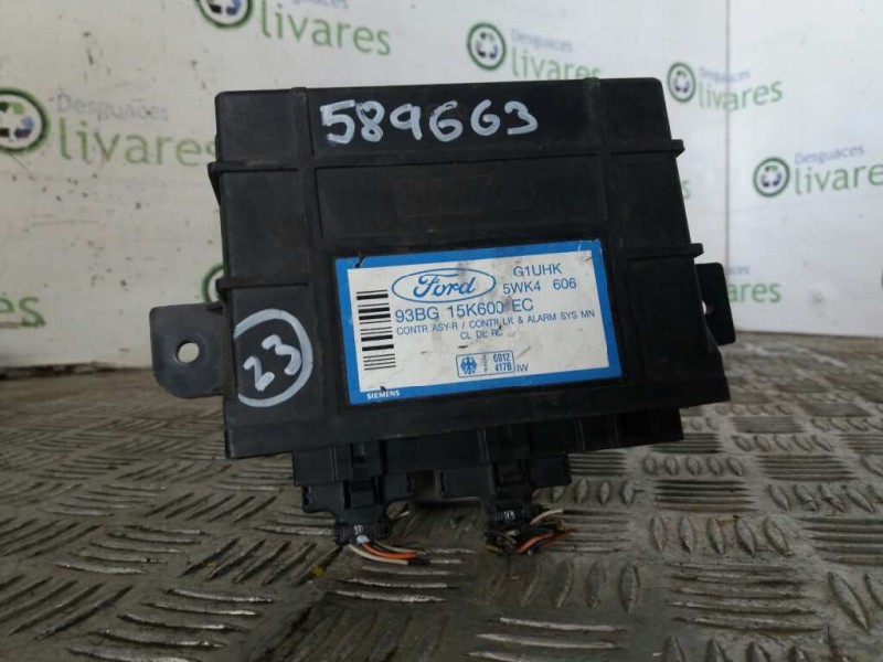 Recambio de modulo electronico para ford mondeo berlina (gd) glx   |   08.96 - 12.97 | 1996 - 1997 | 131 cv / 96 kw referencia O