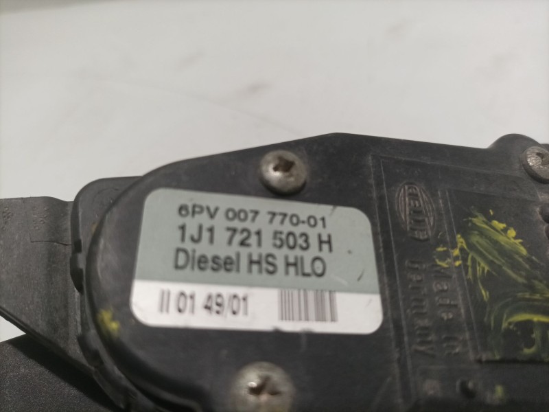 Recambio de potenciometro pedal para volkswagen golf iv (1j1) 1.9 tdi referencia OEM IAM 1J1721503H  