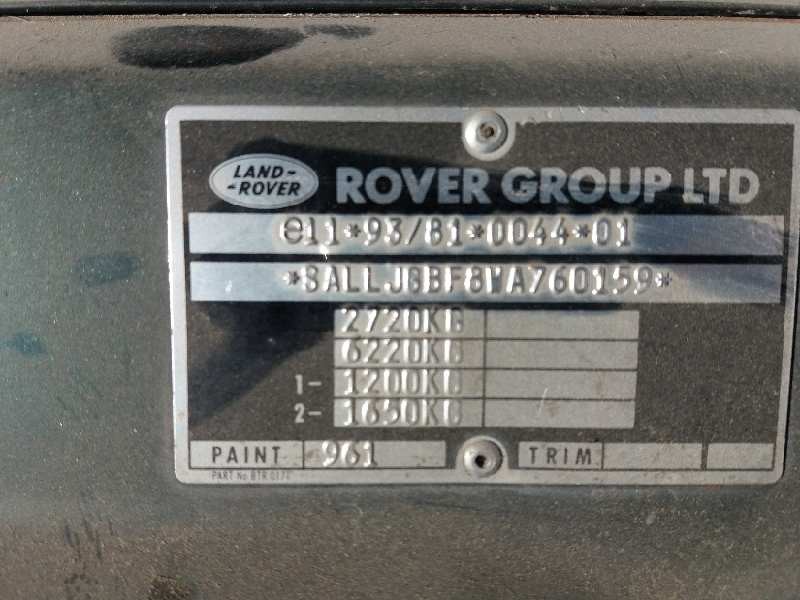 land rover discovery (salljg/lj) 2.5 turbodiesel   |   0.90 - ... | 1990 | 113 cv / 83 kw del año 1990