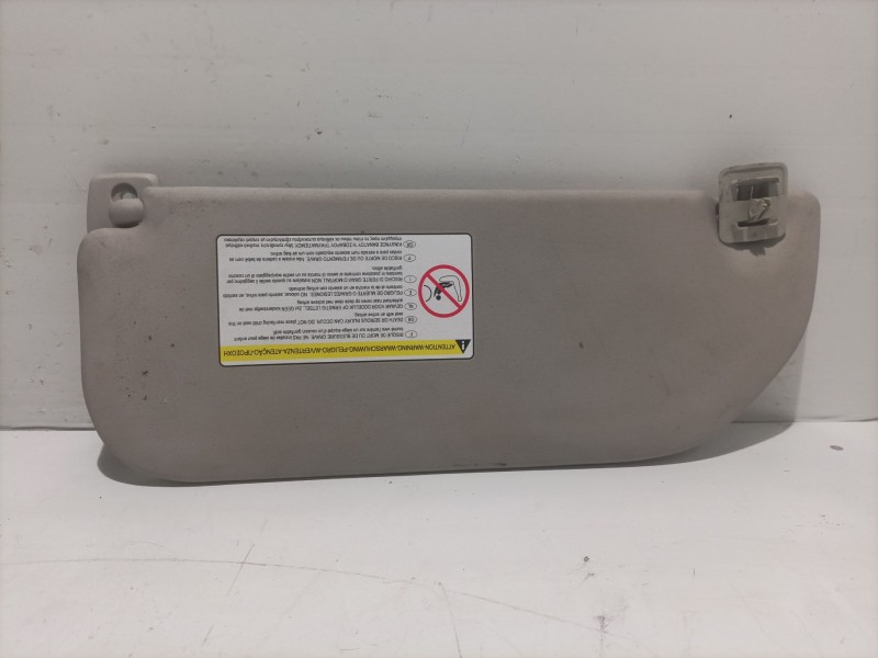 Recambio de parasol derecho para toyota aygo (kgb/wnb) referencia OEM IAM   