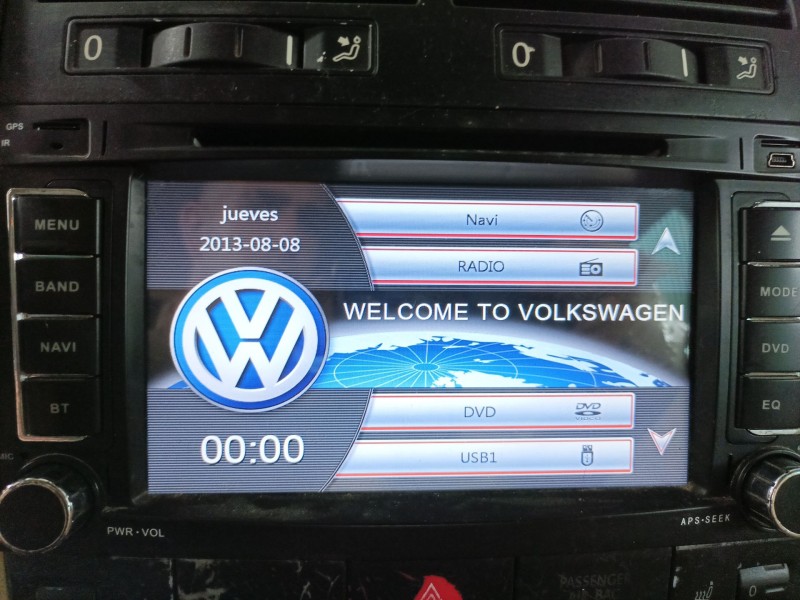 Recambio de sistema audio / radio cd para volkswagen touareg (7la) referencia OEM IAM   