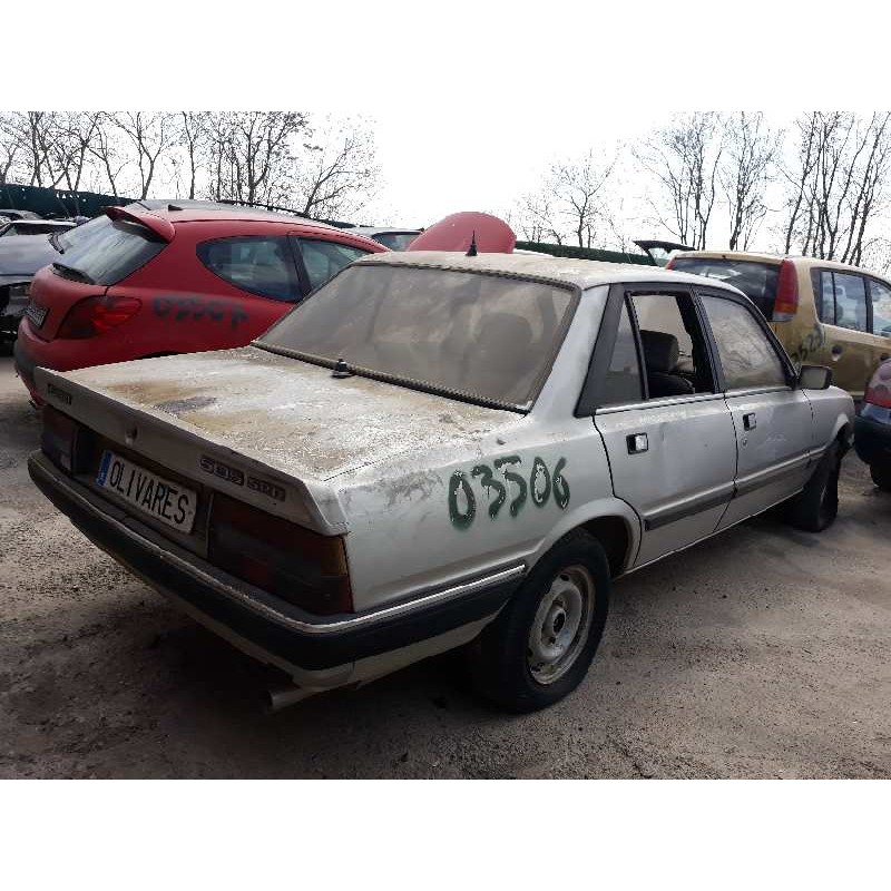 peugeot 505 berlina srd turbo   |   09.86 - ... | 1986 | 90 cv / 66 kw del año 1986