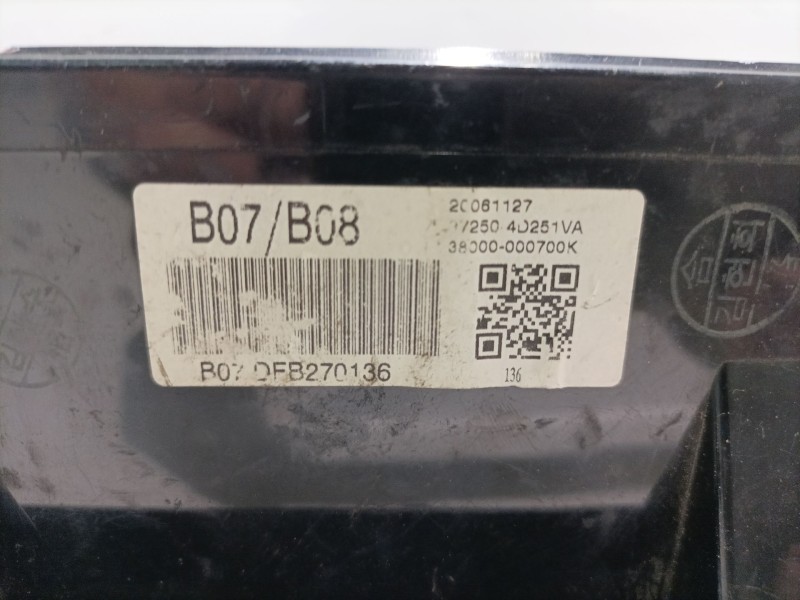 Recambio de mando climatizador para kia carnival referencia OEM IAM 38000000700K 20061127 38000000700K
