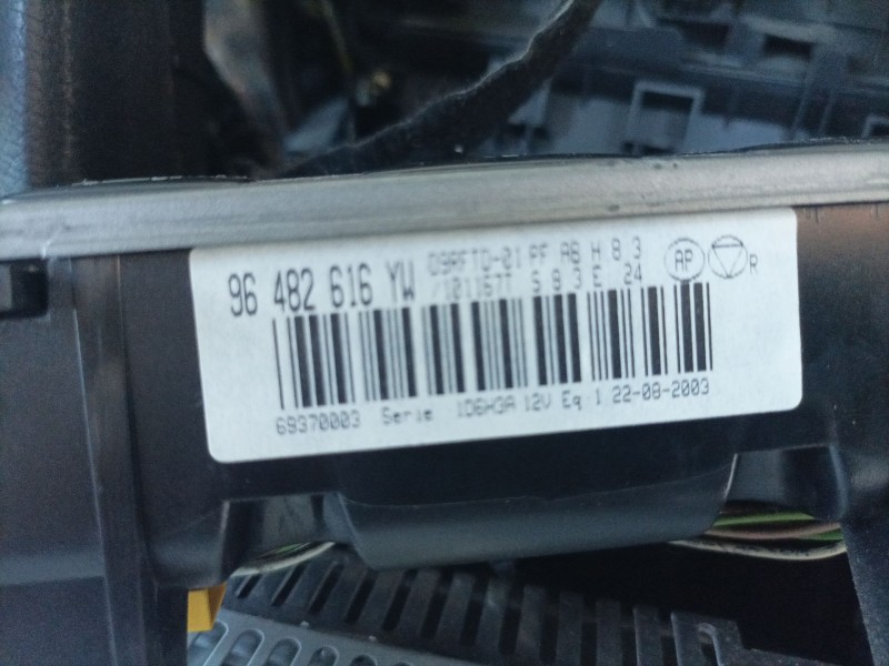 Recambio de mando climatizador para peugeot 406 berlina (s1/s2) referencia OEM IAM 96482616YW 96482616 