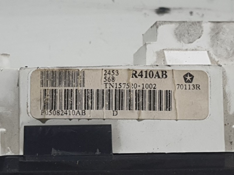 Recambio de cuadro instrumentos para chrysler voyager (rg) referencia OEM IAM R410AB TN1575201002 
