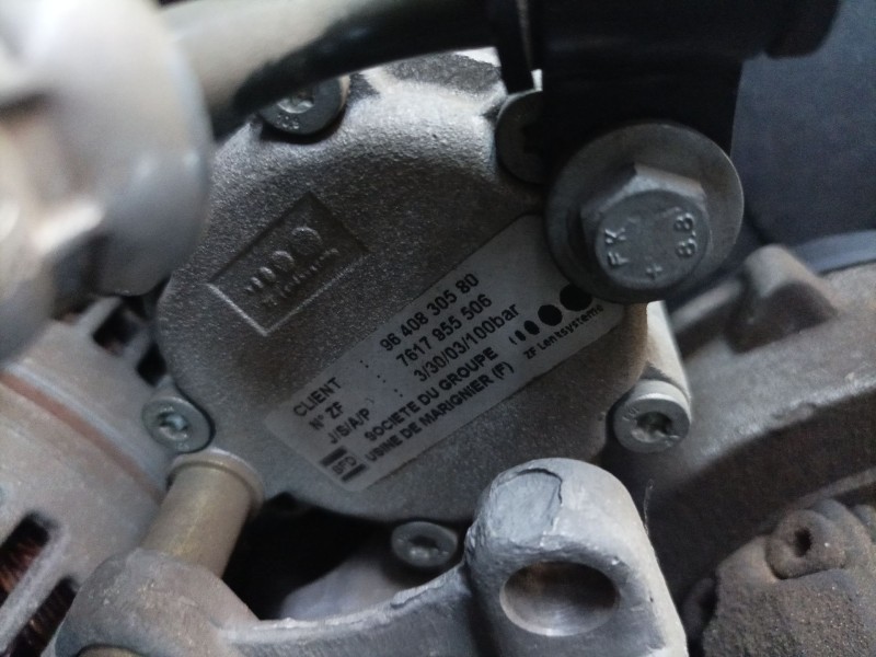 Recambio de bomba servodireccion para peugeot 406 berlina (s1/s2) referencia OEM IAM 9640830580 7617855506 