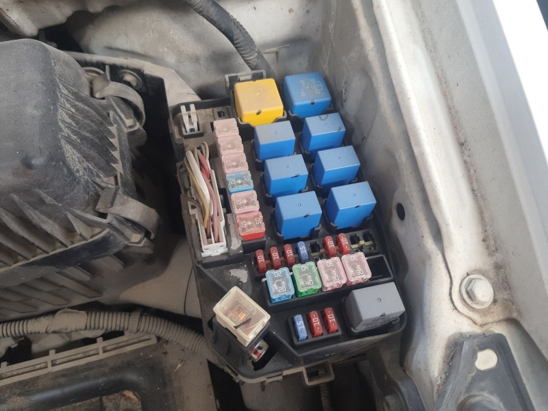 Recambio de caja reles / fusibles para hyundai getz (tb) 1.3 referencia OEM IAM   