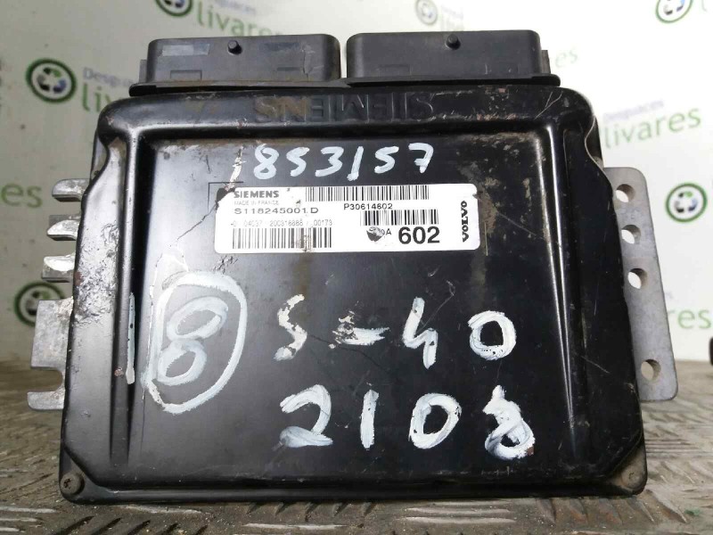 Recambio de centralita motor uce para volvo s40 berlina    |   0.95 - 0.05 | 1995 - 2005 referencia OEM IAM S118245001D P3061460